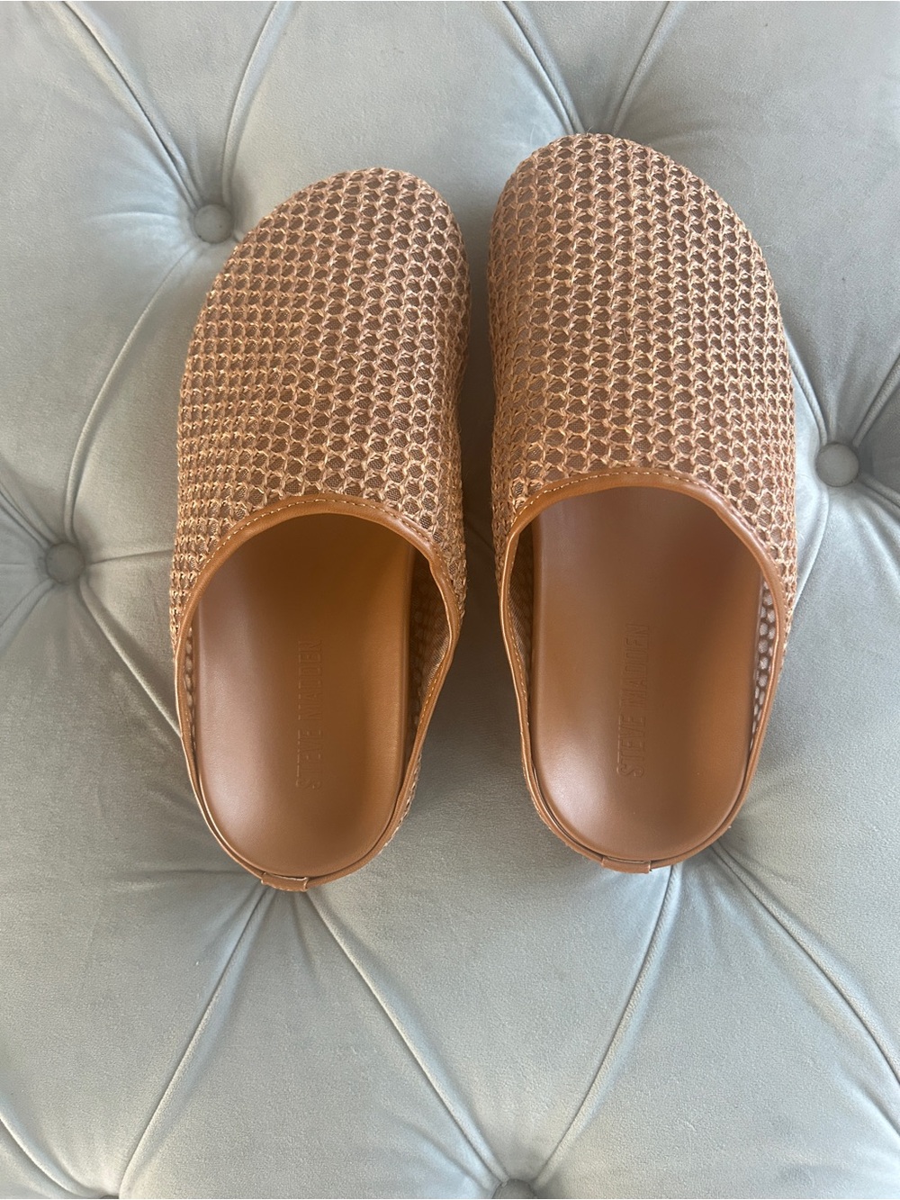 Steve Madden woven clogs